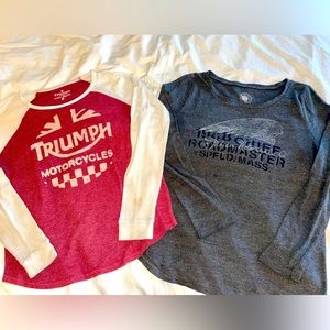 Lucky Brand Ladies Thermal Tees (set/2)